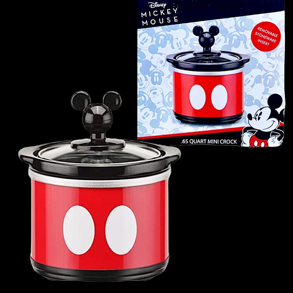 Last 1 NIB Disney Mickey Mouse Adorable Mini Crockpot - Picture 10 of 10